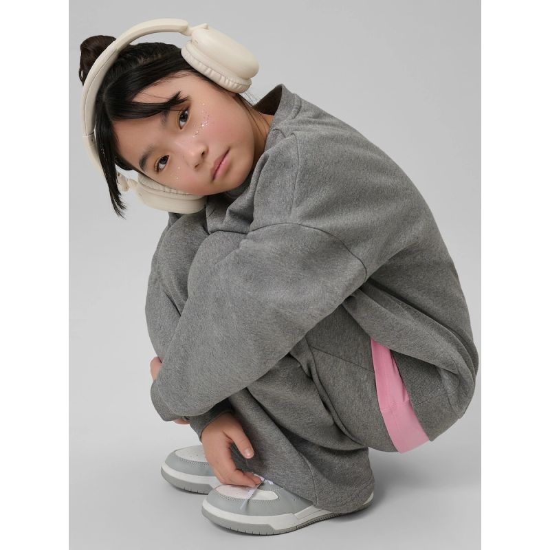 Girls' wide-leg sweatpants 4F 4FJRSS26TTROF1726-25M 4f