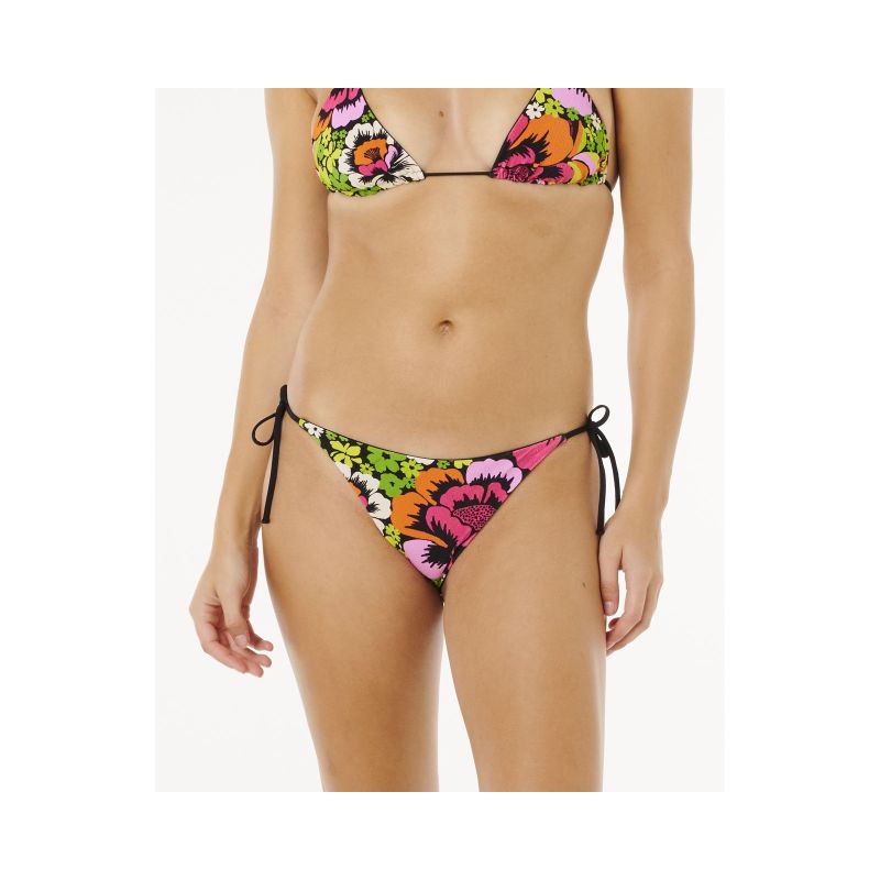 Women's bikini bottom RIP CURL Carioca Revo Tie Side Cheeky multicolor