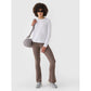 Longsleeve oversize smooth women's 4F 4FWMM00TLONF431-10S *Kategoria tymczasowa Your Sports Performance