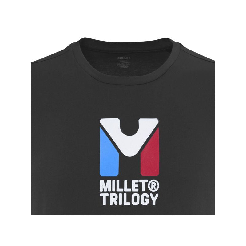 MILLET Chamonix Tri Ts Ss M black men's t-shirt