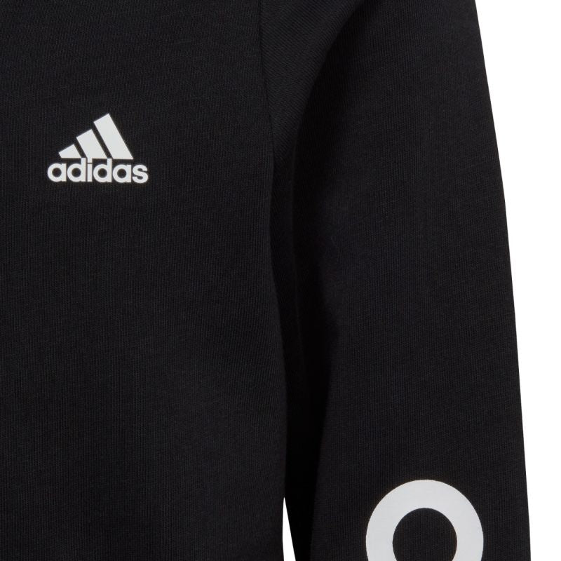 adidas Essentials Linear Logo Full-Zip Hoodie Jr IC3584 Clothing/Lifestyle Adidas