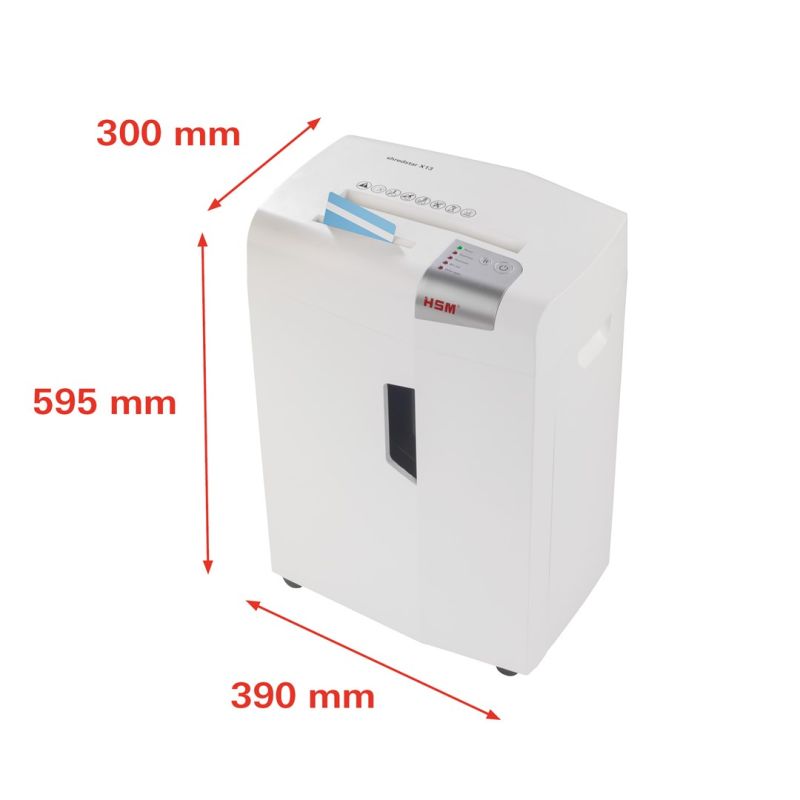 HSM Shredstar X13 Shredder, 23L 4x37 mm Urządzenia biurowe/Niszczarki Your Sports Performance
