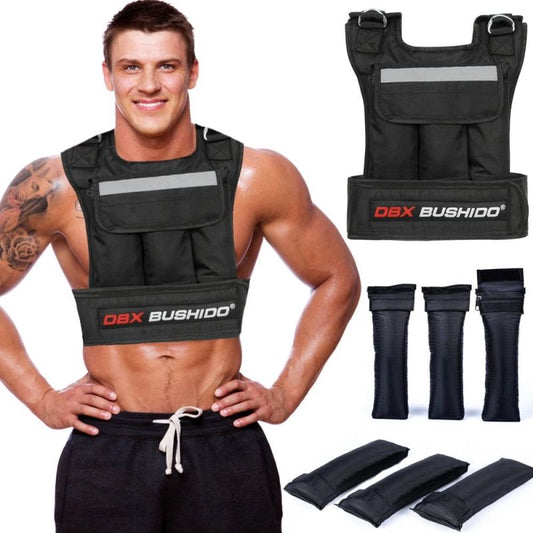 Weighted Training Vest 6 Inserts (Empty) Kamizelki obciążeniowe Your Sports Performance
