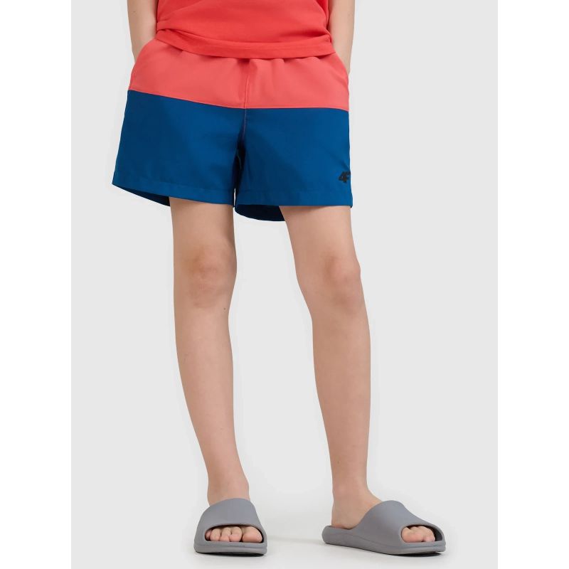 Boys' beach shorts 4F 4FJWSS25UBDSM116-63S *Kategoria tymczasowa Your Sports Performance