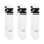 Nike Everyday Elevated Crew Socks 3 Pairs White and Black IM7949 901