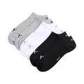 Puma Sneaker Plain Socks 3 Pack Gray, White, Black 938624 17