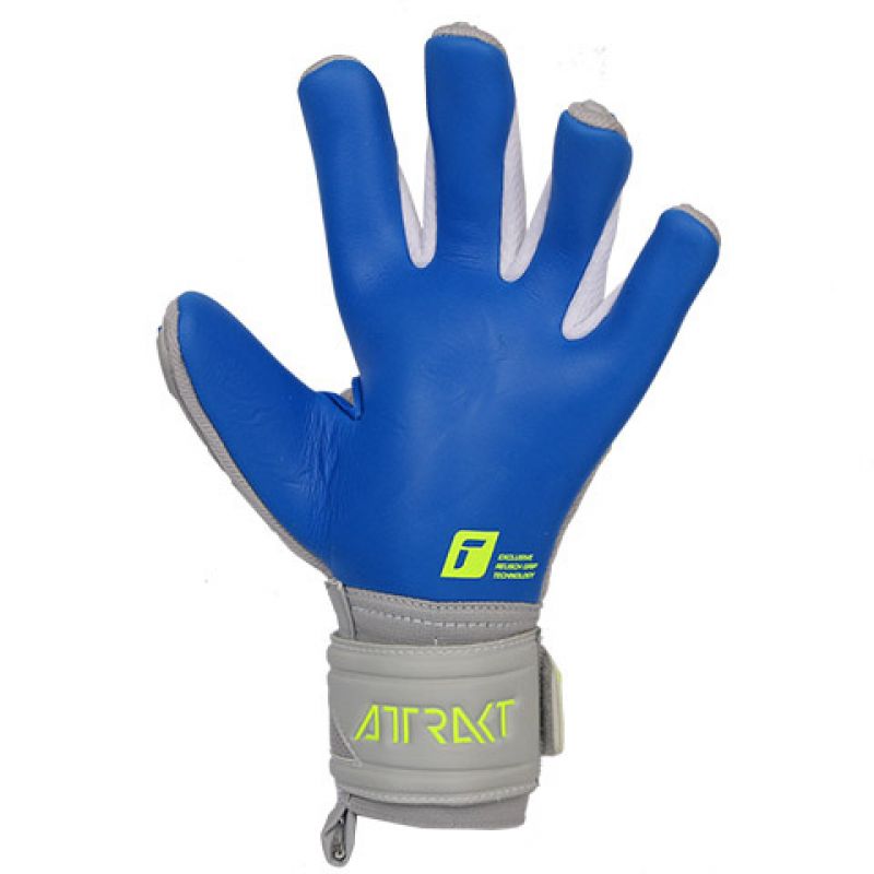 Goalkeeper gloves Reusch Attrakt Freegel Silver M 52 70 235 6006 Accessories/Gloves Your Sports Performance