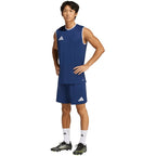 Men's adidas Entrada 26 Sleeveless Jersey Navy Blue KB3930