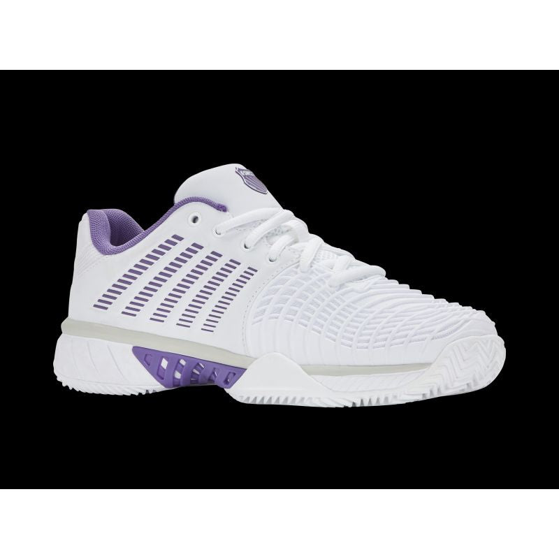 K-swiss EXPRESS LIGHT 3 HB WHITE/PURPLE HAZE/LUNAR ROCK-M sneakers (98563-160-M) K- Swiss