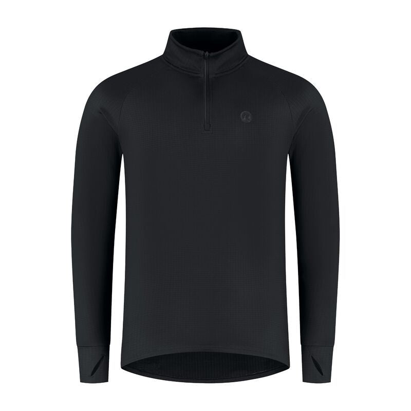 Rogelli ESSENTIAL running sweatshirt black S Rogelli/Bieganie/Men/Bluzy Your Sports Performance