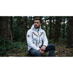 Men’s Softshell Jacket Geographical Norway RAINBOW MEN WHITE QUES 056 SIZE XL (WU1270H/GN-WHITE)