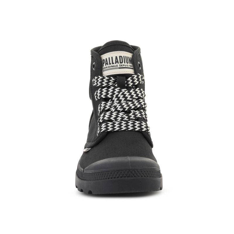 PALLADIUM PAMPA HI HTG LACE BLACK 94989-008