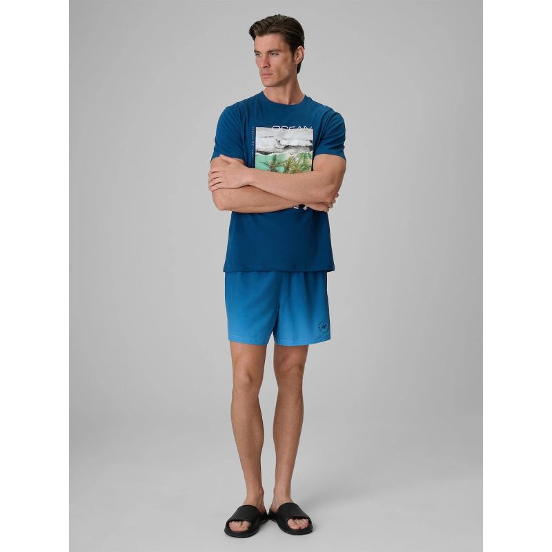 Men's regular printed T-shirt 4F 4FRSS26TTSHM4304-46S 4f