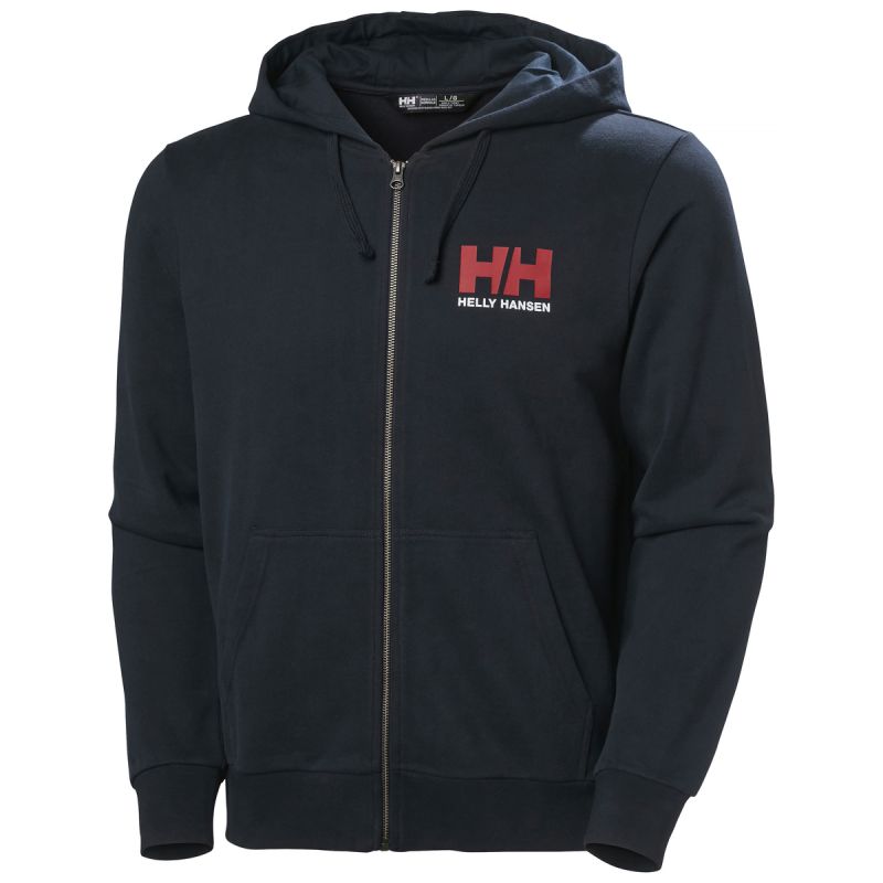 Helly Hansen HH Logo Full Zip Hoodie 2.0 M 30393 597 Clothing/Outdoor/Helly Hansen Your Sports Performance