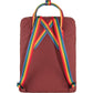 Fjallraven Kanken Rainbow backpack - ox red/rainbow pattern Odzież militarna/Spodnie Your Sports Performance