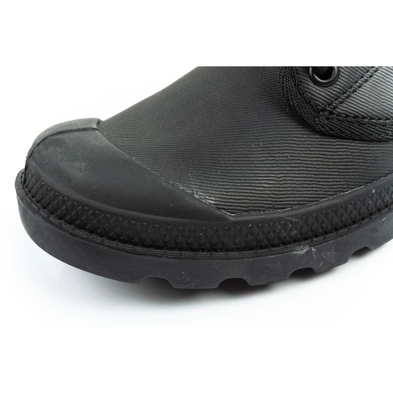 Palladium Women's Baggy Coated High Top Sneakers Fashionable Black In preparation Your Sports Performance