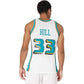 Mitchell & Ness Men's Detroit Pistons NBA Swingman Road Jersey Pistons 98 Grant Hill SMJYCP19211-DPIWHIT98GHI In preparation Your Sports Performance