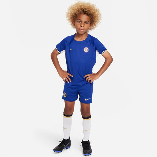 Nike Chelsea FC 2023/24 JSY Stadium Home Jr Football Kit DX2799-496 Clothing/Football Nike