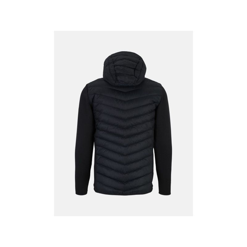 Peak Performance M Frost Down Hybrid Hood Jacket black