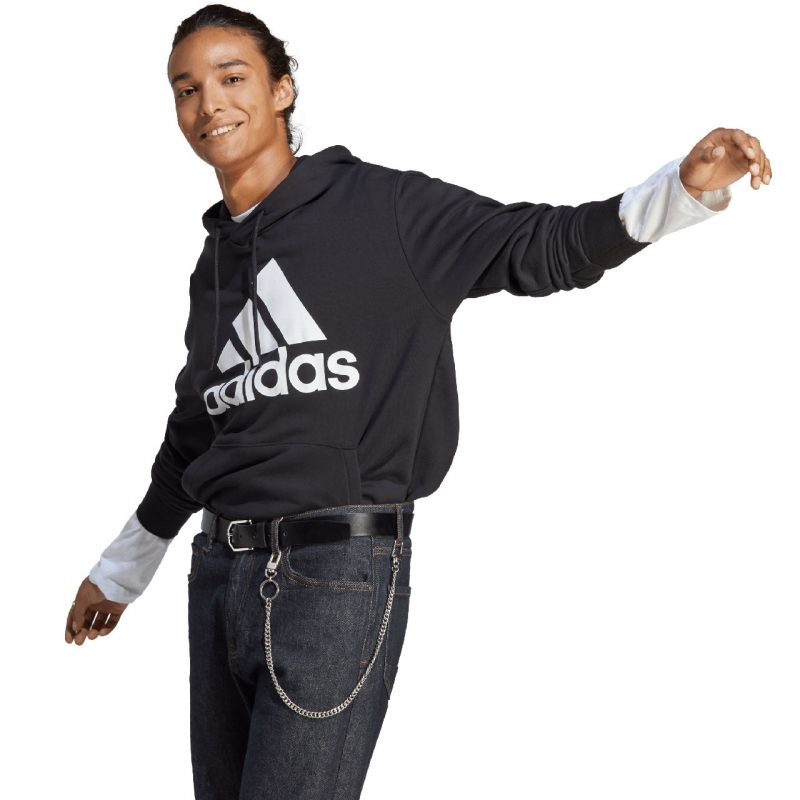 adidas Essentials French Terry Big Logo Hoodie M IC9363 Clothing/Training Adidas