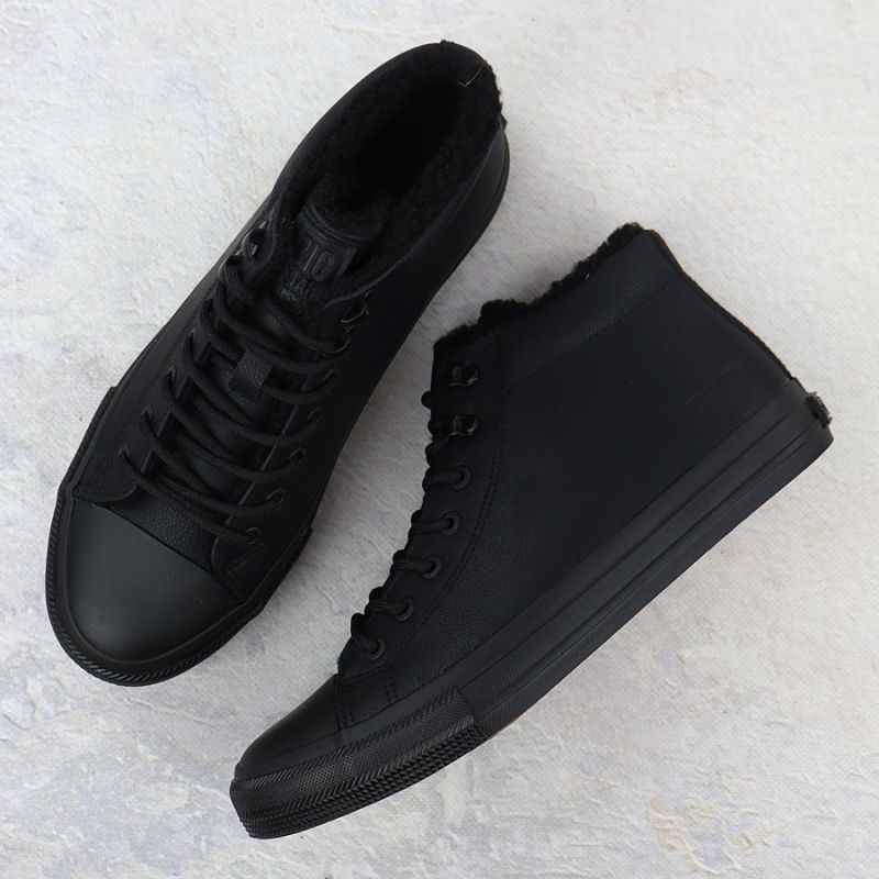 Men's black insulated high-top sneakers Big Star OO174607 Footwear Your Sports Performance