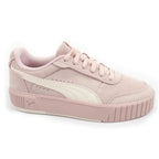 Puma women's sports shoes Carina Mia SD powder pink leather comfortable sneakers