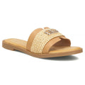 Women's beige beach flip-flops Filippo DK7899 Filippo