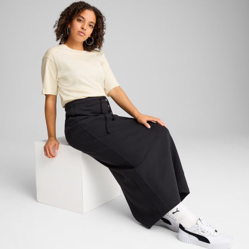 Puma ESS Relaxed Tee beige women's t-shirt 684971 87