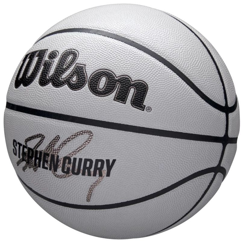 Wilson NBA Player Icon Uv Bskt Curry Basketball Ball WZ4030601XB Accessories/Balls/Basketball Your Sports Performance