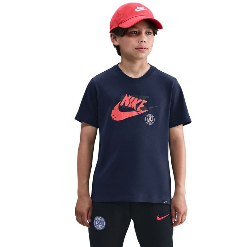 Nike PSG Crest Tee Junior HV4987-410 Clothing Your Sports Performance