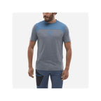 MILLET Men's T-Shirt Seneca Heather Ts Ss M Gray Blue