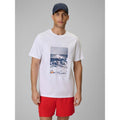 Men's regular printed T-shirt 4F 4FWSS26TTSHM2783-10S 4f