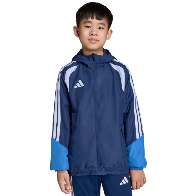 adidas Tiro 26 Competition All Weather Kids Jacket Blue JL7300 To be categorized Your Sports Performance