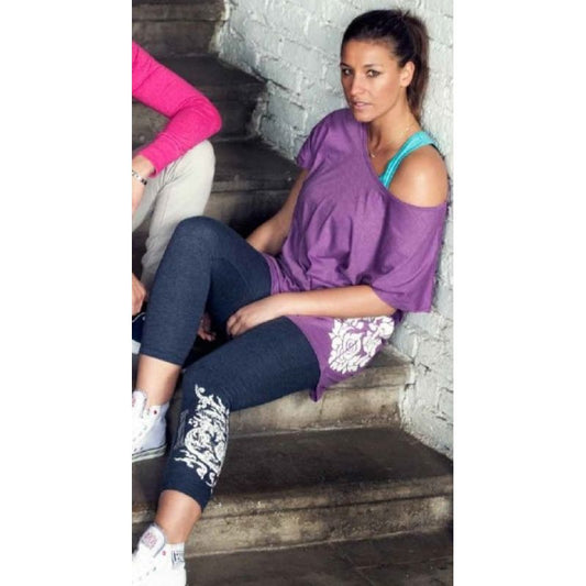 LEONE LW1009/S16 long leggings navy blue "S" In preparation Your Sports Performance