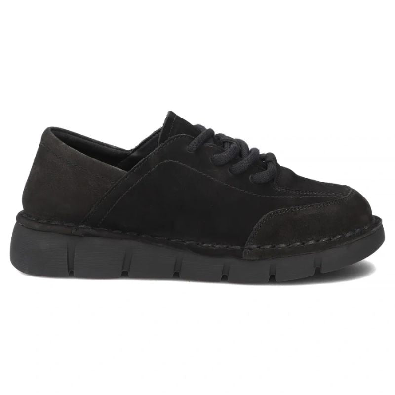 Women's wide leather shoes, black Filippo DP8180/26