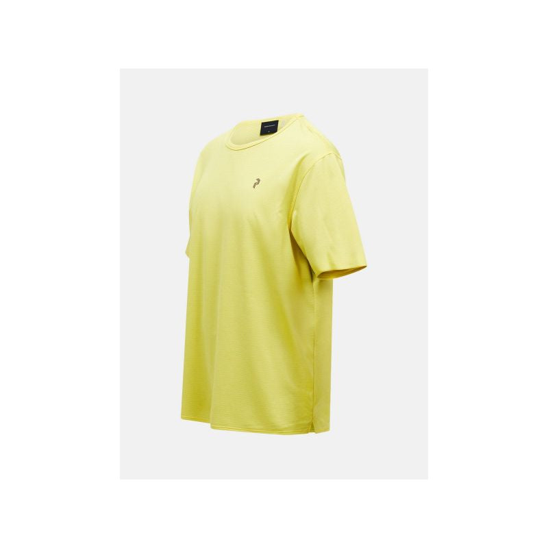 PEAK PERFORMANCE M Trail Shortsleeve T-shirt, yellow