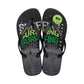 Ipanema Graphics Men's Flip-Flops Black and Green 83532-AP253 In preparation Your Sports Performance