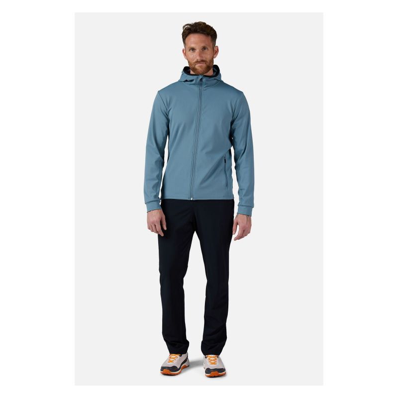 ROSSIGNOL Men's Mid Layer Thin Fz Sweatshirt Blue