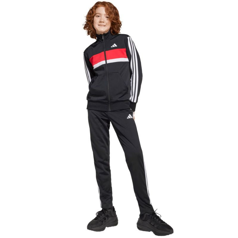 adidas Seasonal Essentials Tiberio 3-Stripes Jr JC7519 tracksuit Clothing/Training Adidas