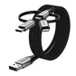 Vention USB-A 3in1 Micro-B USB-C Lightning Cable 1m Gray In preparation Your Sports Performance