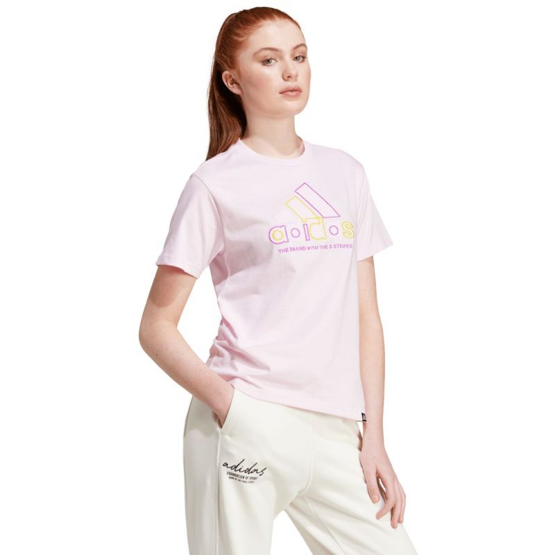 T-shirt adidas Xpress Logo W IY3413 Clothing/Lifestyle/T-shirts Adidas