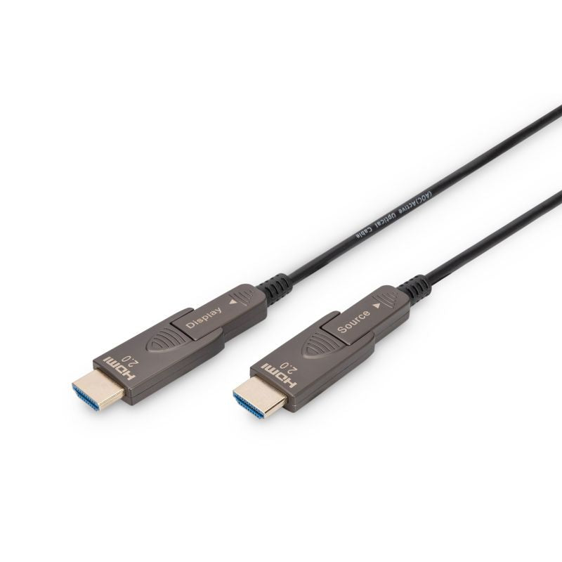 AOC HDMI 2.0 Premium High Speed Ethernet Hybrid Cable 4K60Hz UHD HDMI D/A HDMI D/AM/M black 20m Kable, gniazda i wtyki/Kable sieciowe Your Sports Performance