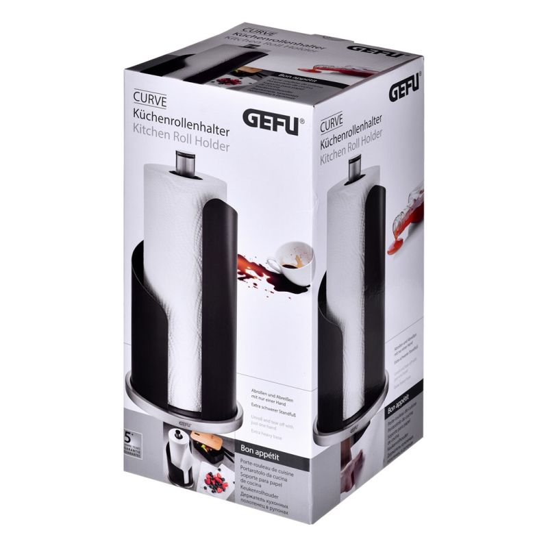 GEFU CURVE G-15703 paper towel stand AGD - Produkty/Sztućce i przybory kuchenne Your Sports Performance