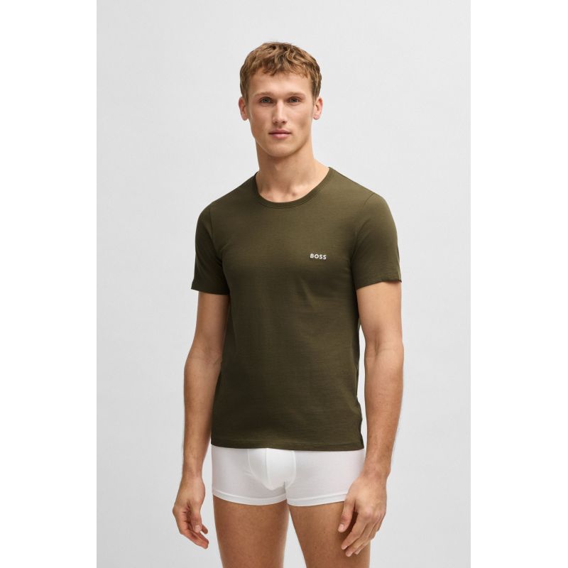 T-shirt Boss TshirtRN 3pack M 50532470-967 Clothing/Lifestyle/T-shirts/Boss Your Sports Performance