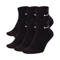 Nike Everyday Cushioned Ankle Socks - 6-Pack (Black) Clothing/Training/Socks/Unisex Nike