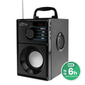 MEDIA-TECH WIRELESS SPEAKER BOOMBOX SILVER 15W MRS MT3179 In preparation Your Sports Performance