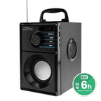 MEDIA-TECH WIRELESS SPEAKER BOOMBOX SILVER 15W MRS MT3179 In preparation Your Sports Performance