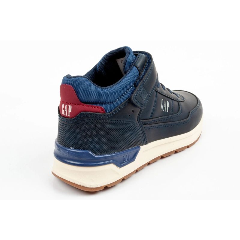 GAP Jack children's shoes, navy blue, ankle boots with Velcro