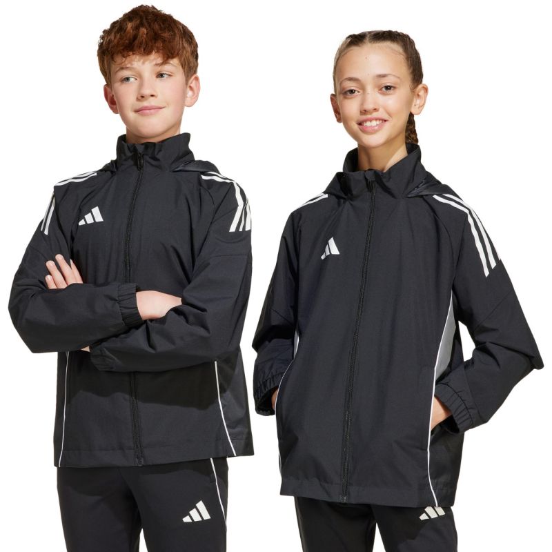 adidas Tiro 25 Competition All Weather Kids Jacket Black IW0448 Clothing Your Sports Performance