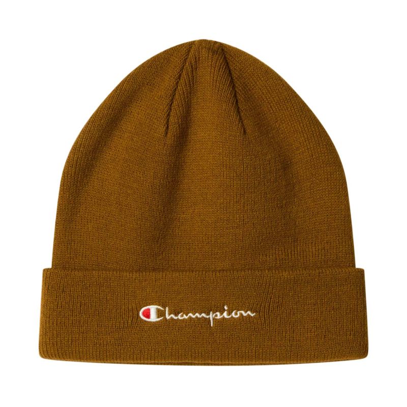 Champion Beanie Cap Brown 806064 MS572 In preparation Your Sports Performance